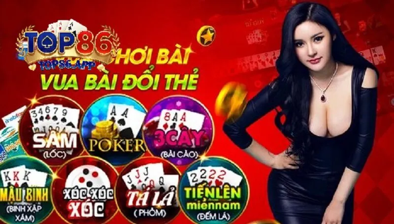 Các Trò Chơi Bài Hấp Dẫn Trong Game Bài Top86 